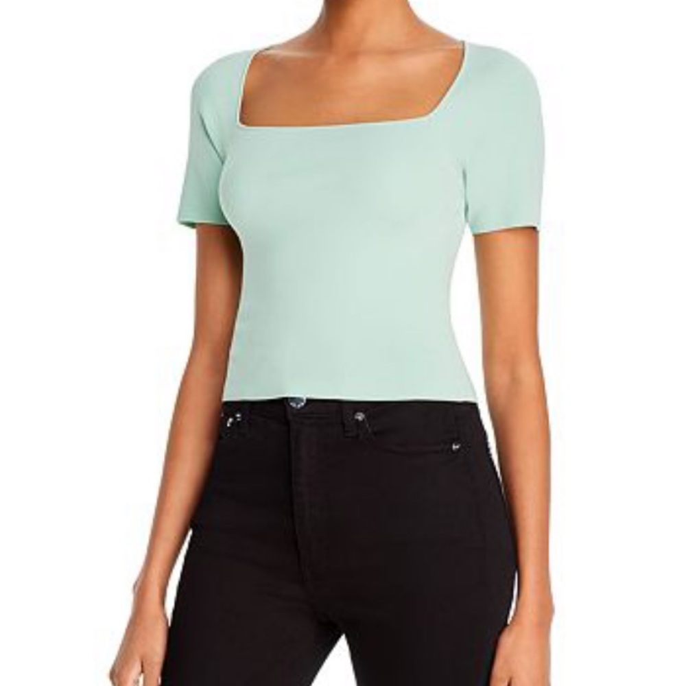 Alice + Olivia Square Neck Top